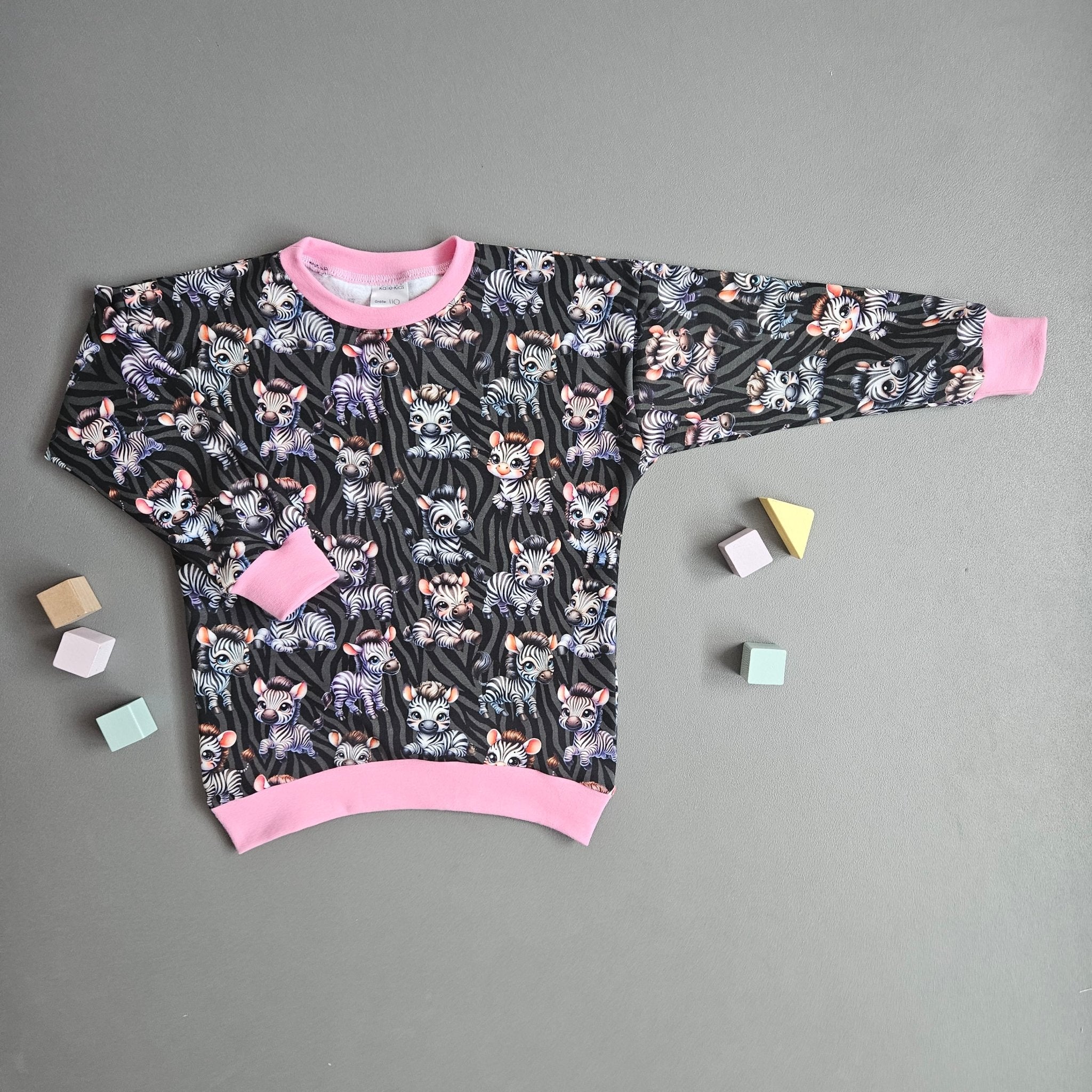 Pullover Gr.116 / Zebra - Kalie - Kids