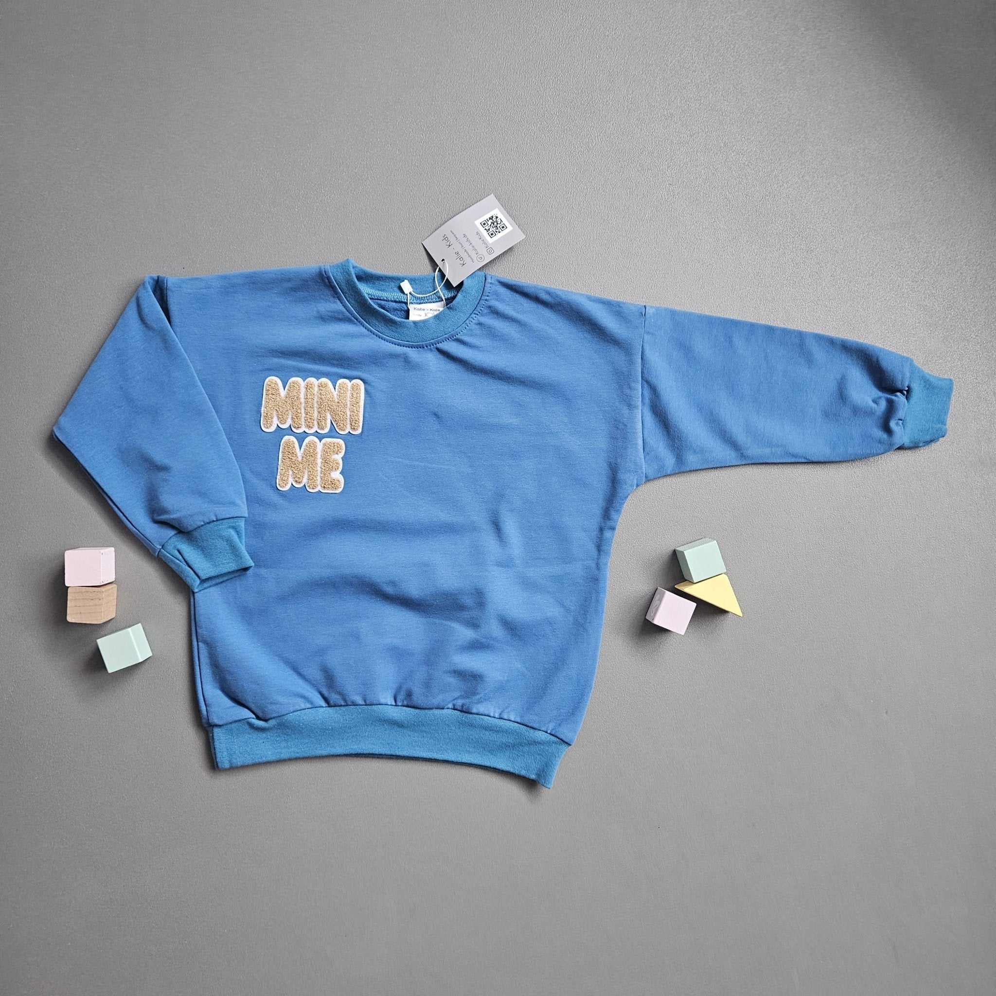 Pullover Gr.110 / Mini me / blau - Kalie - Kids