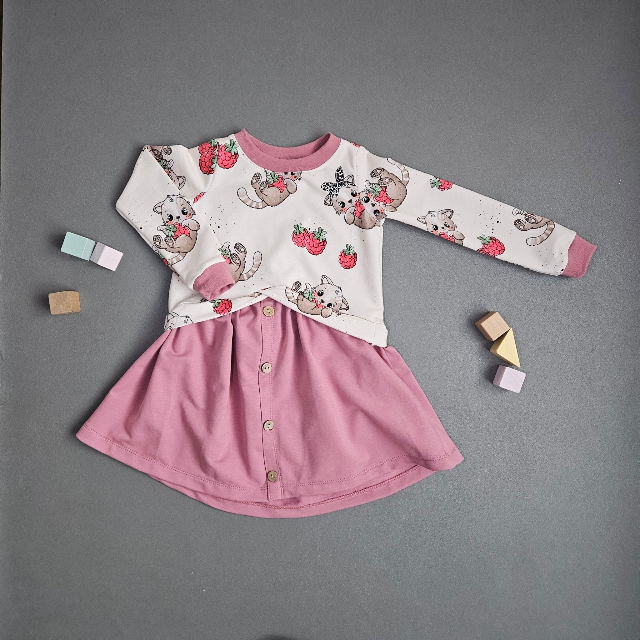 Girlydress 2.0 Gr.98 / Erdbeerkatze - Kalie - Kids