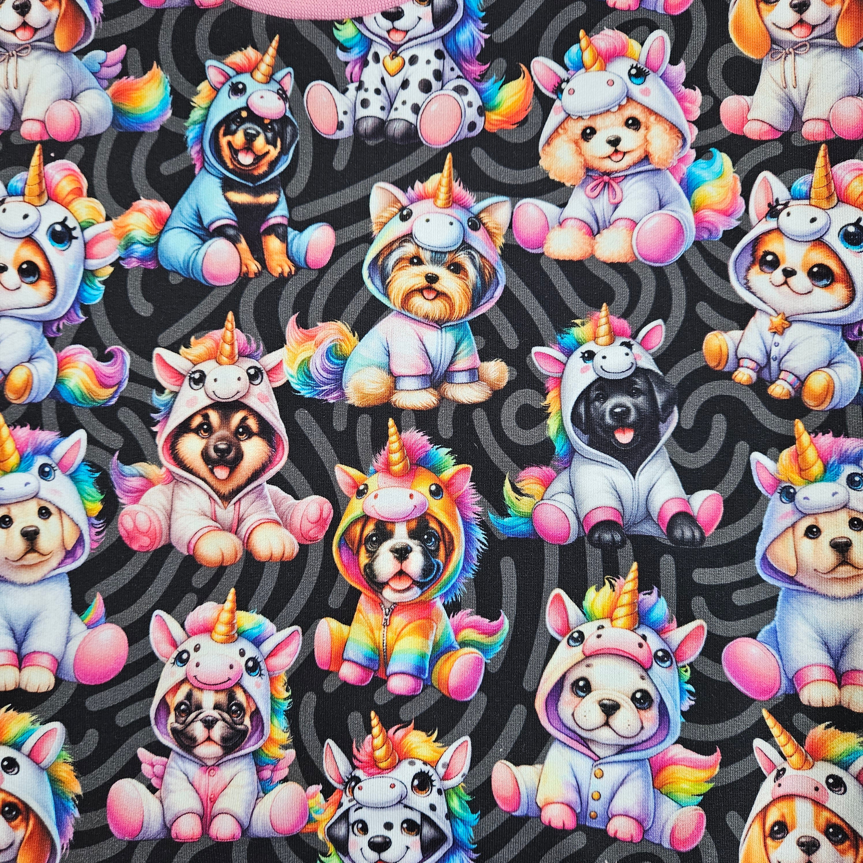 Pullover Gr.116 / Einhornfreunde