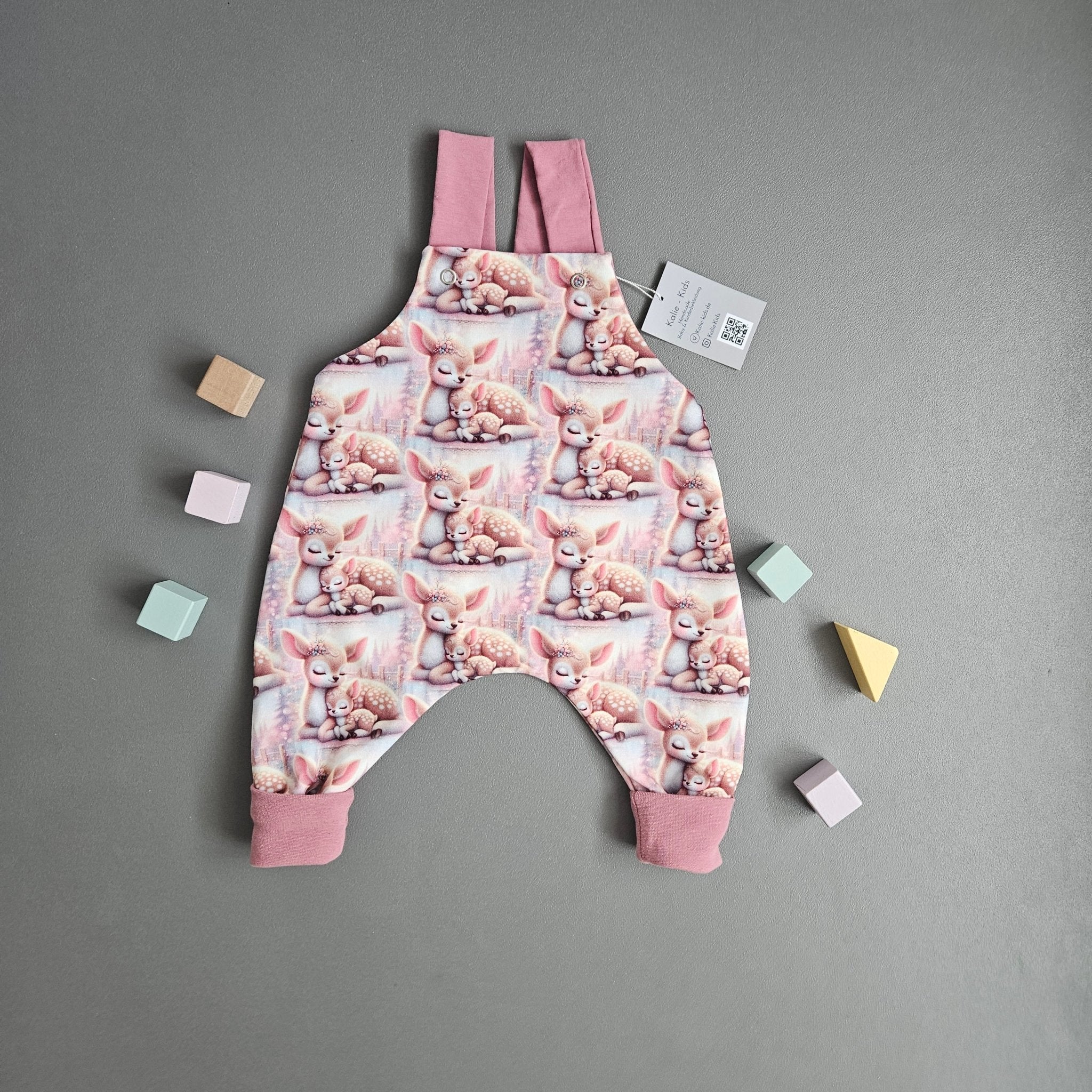 Latzhose Gr.62 / Reh - Kalie - Kids