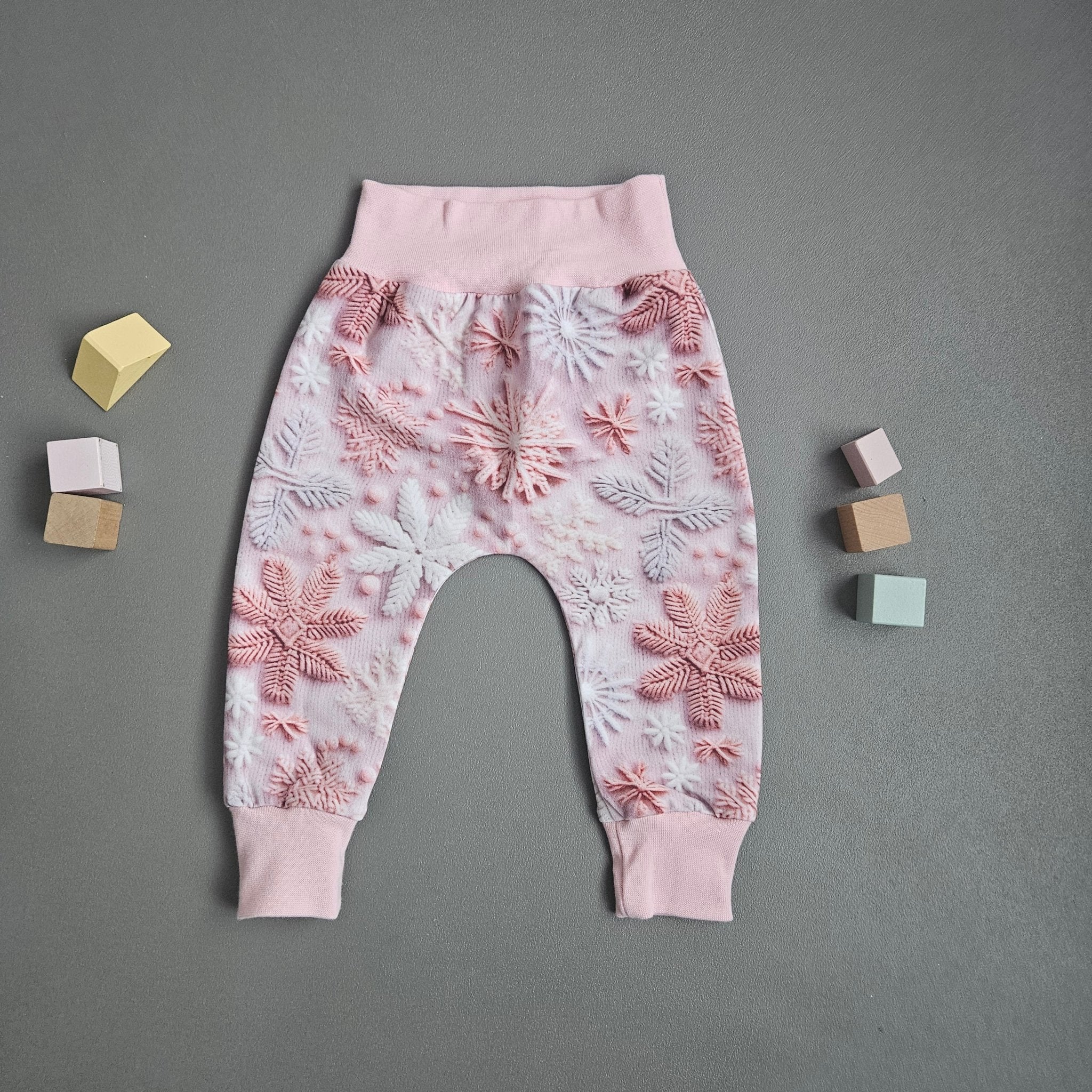 Pumphose Gr.68 / Schneeflocke rosa - Kalie - Kids
