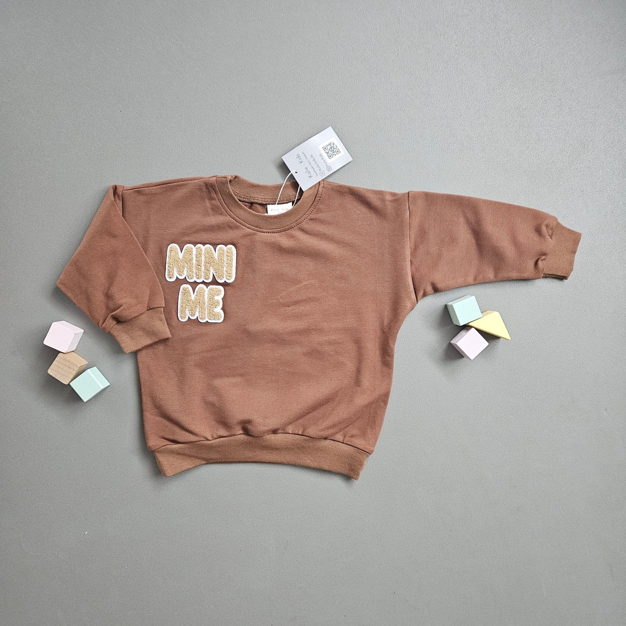 Pullover Gr.92 / Mini me / braun - Kalie - Kids