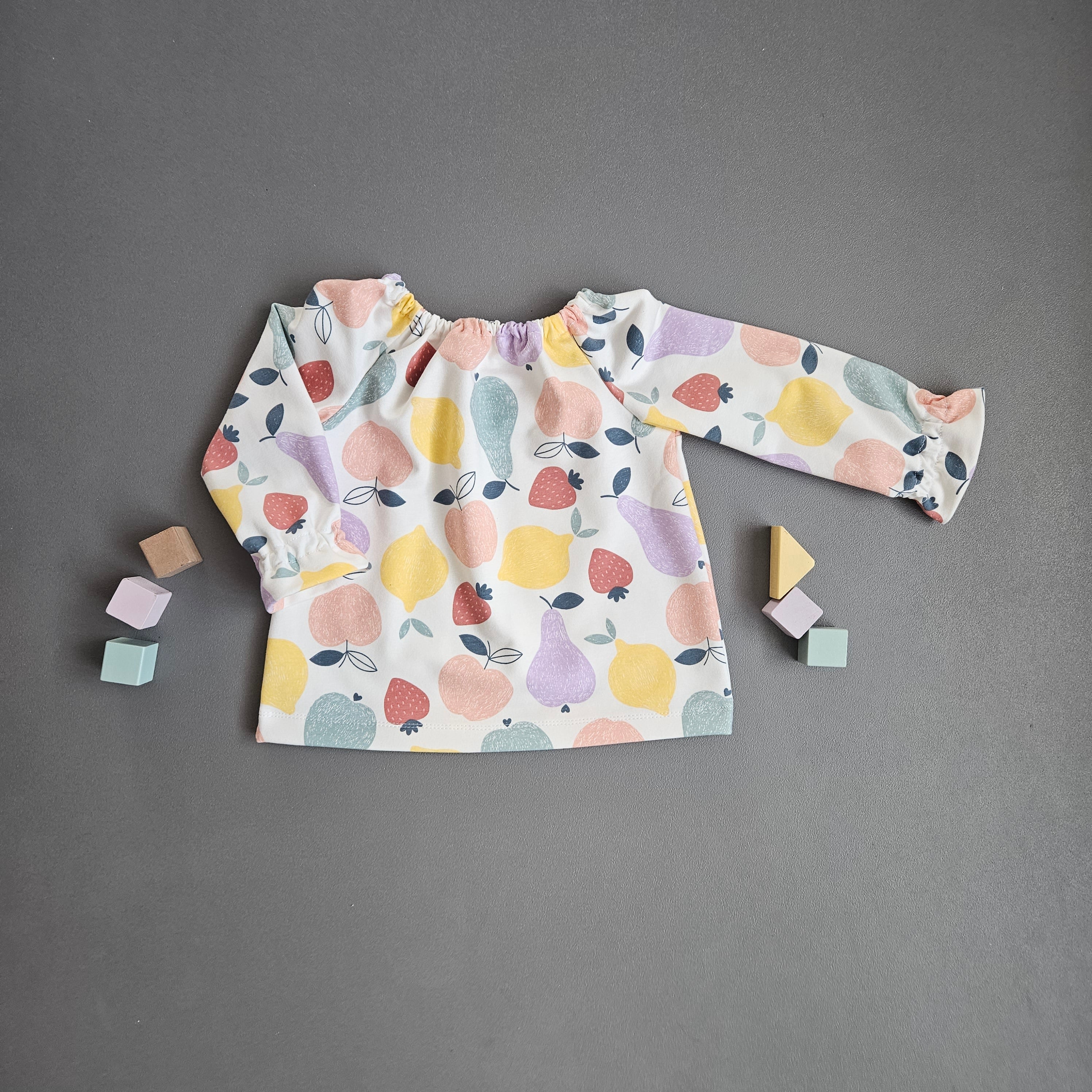 Bluse Gr.92 / Früchte