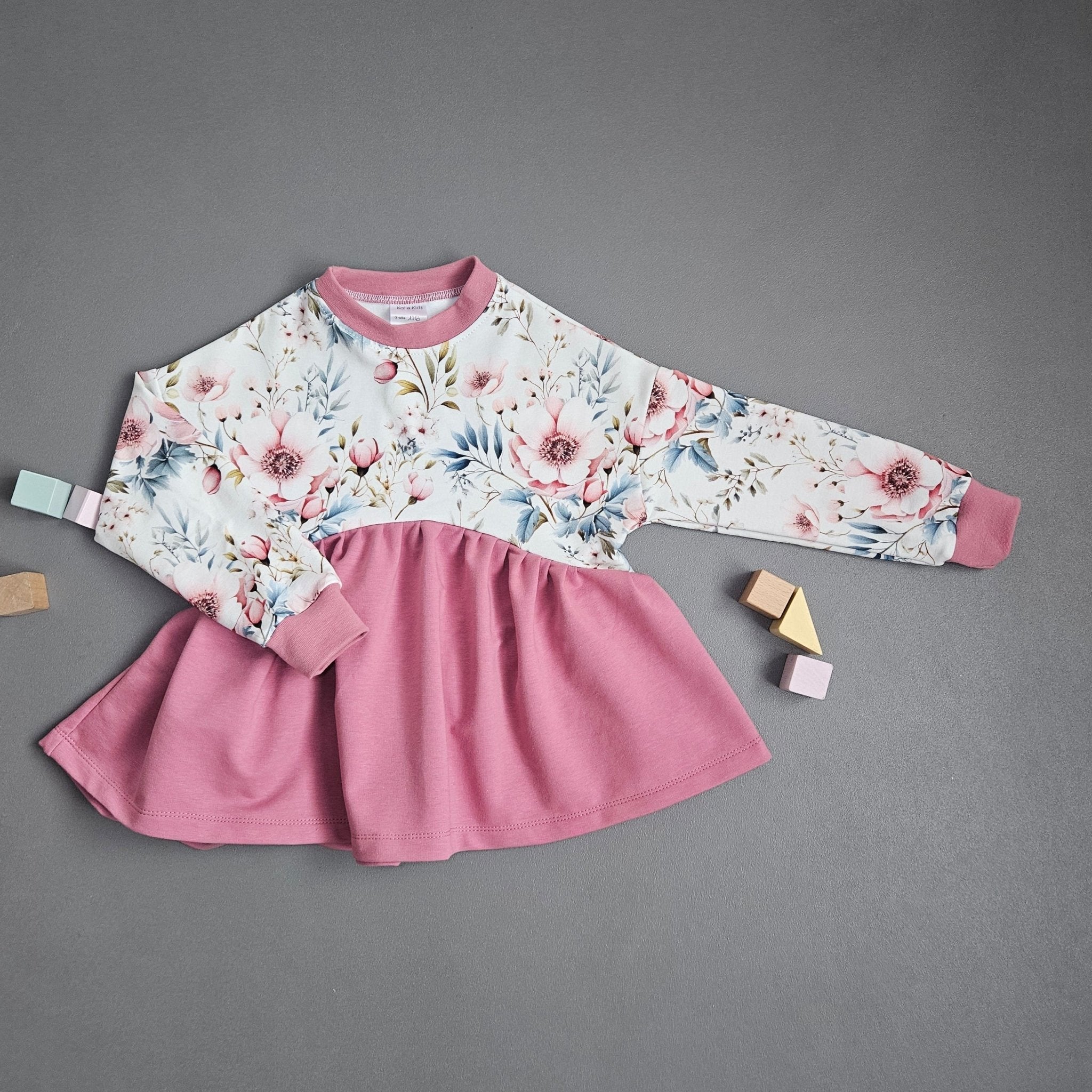 Flare mini Gr.122 / zarte Blüte - Kalie - Kids
