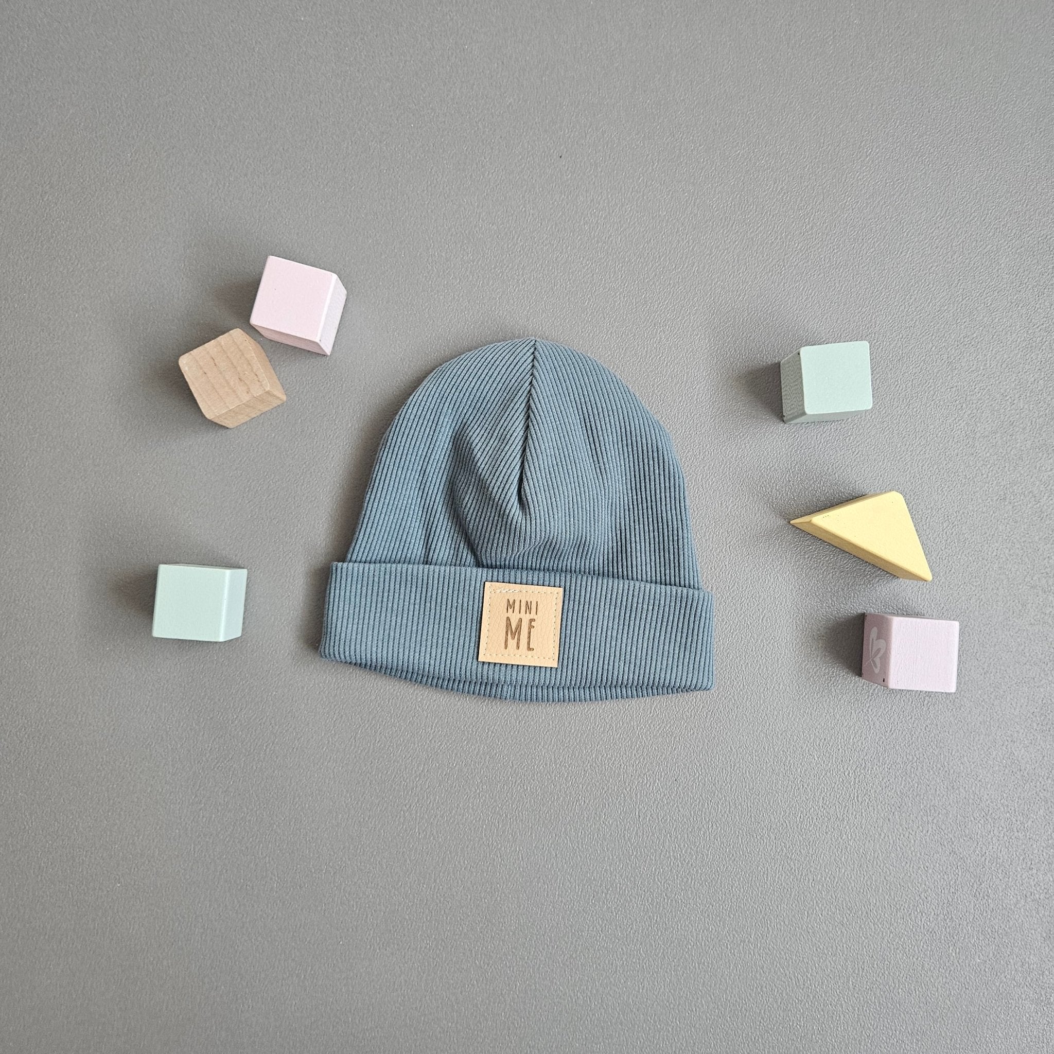 Beanie Ku. 40 - 44cm / Mini me blau - Kalie - Kids