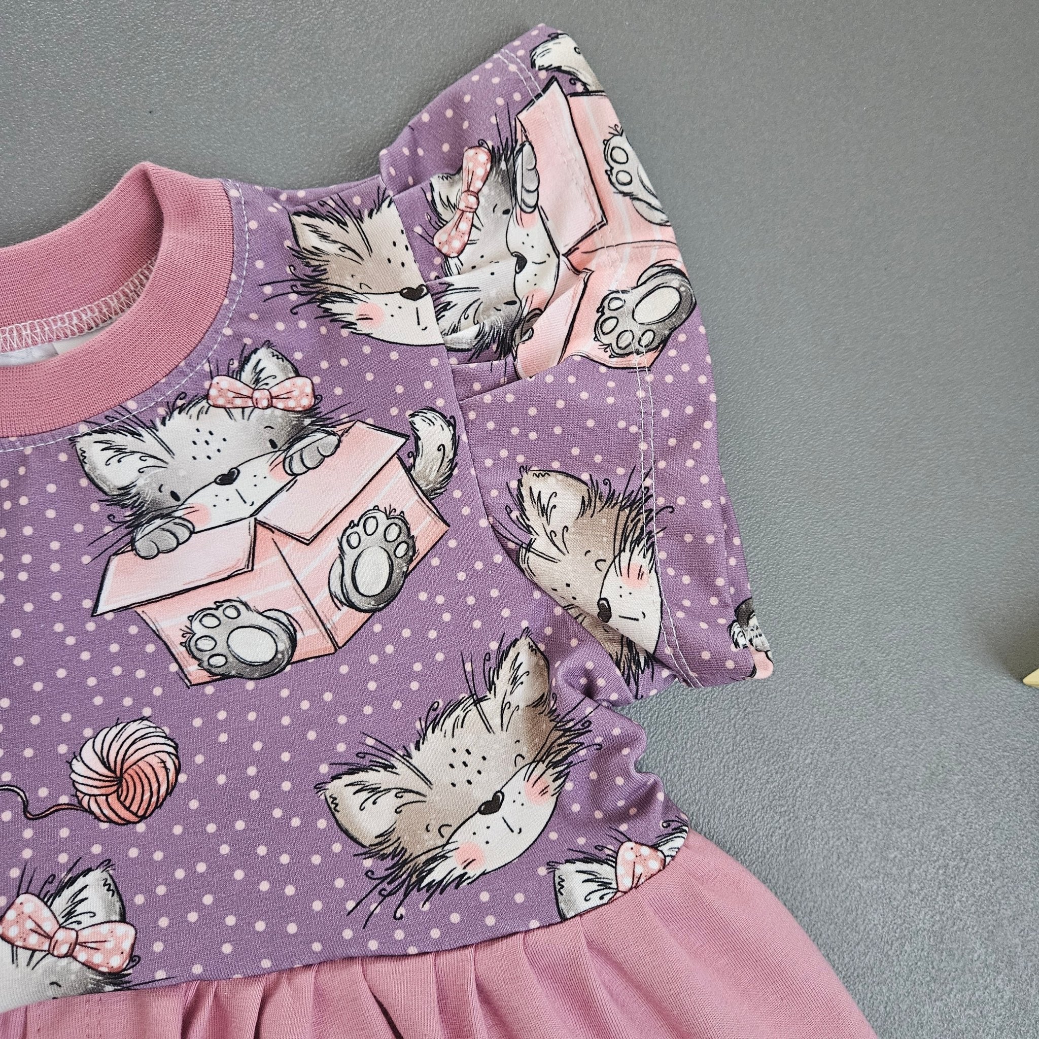 Flügelkleid Gr.116 / Katzenkiste - Kalie - Kids