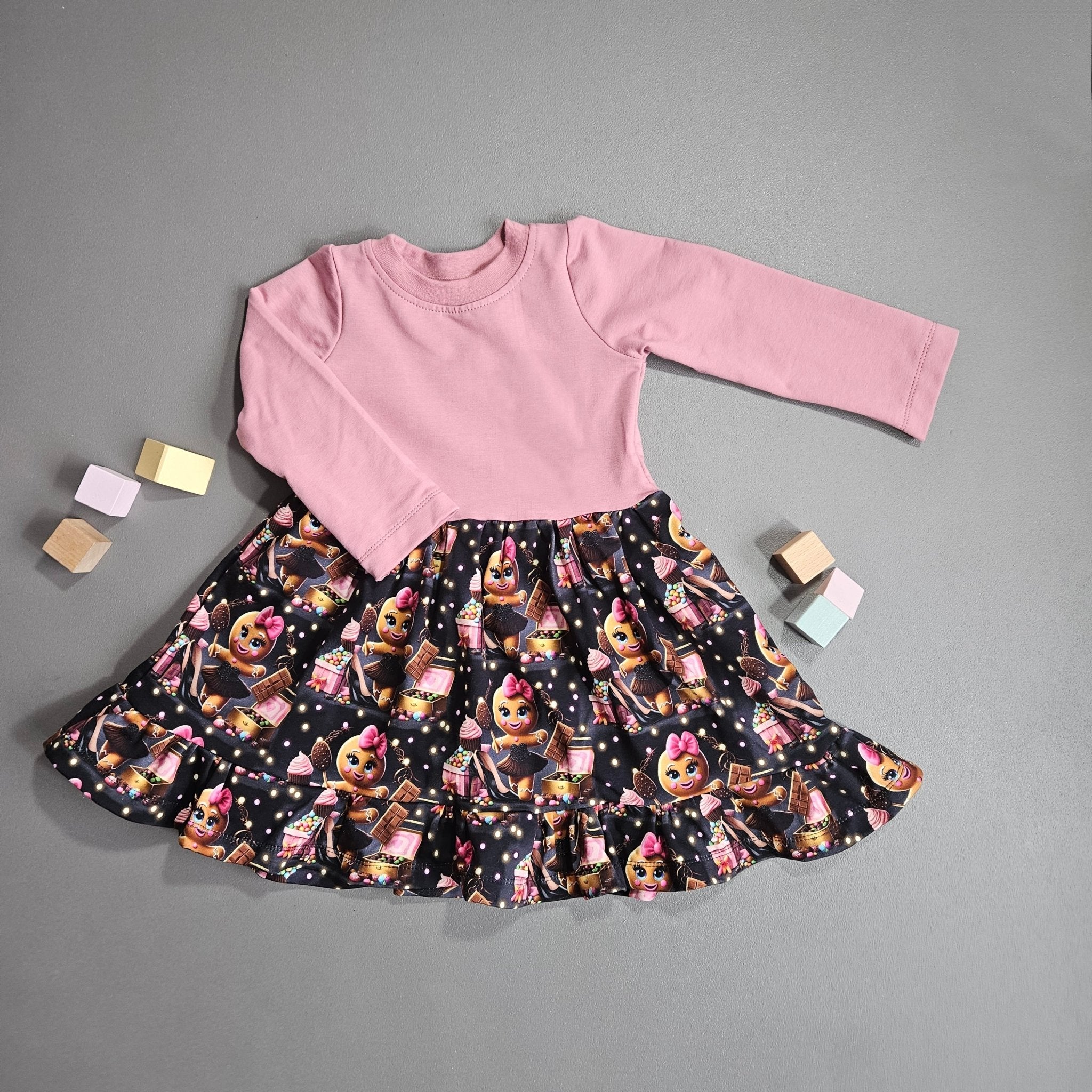 Kleid Gr.74 / Lebkuchenzauber - Kalie - Kids