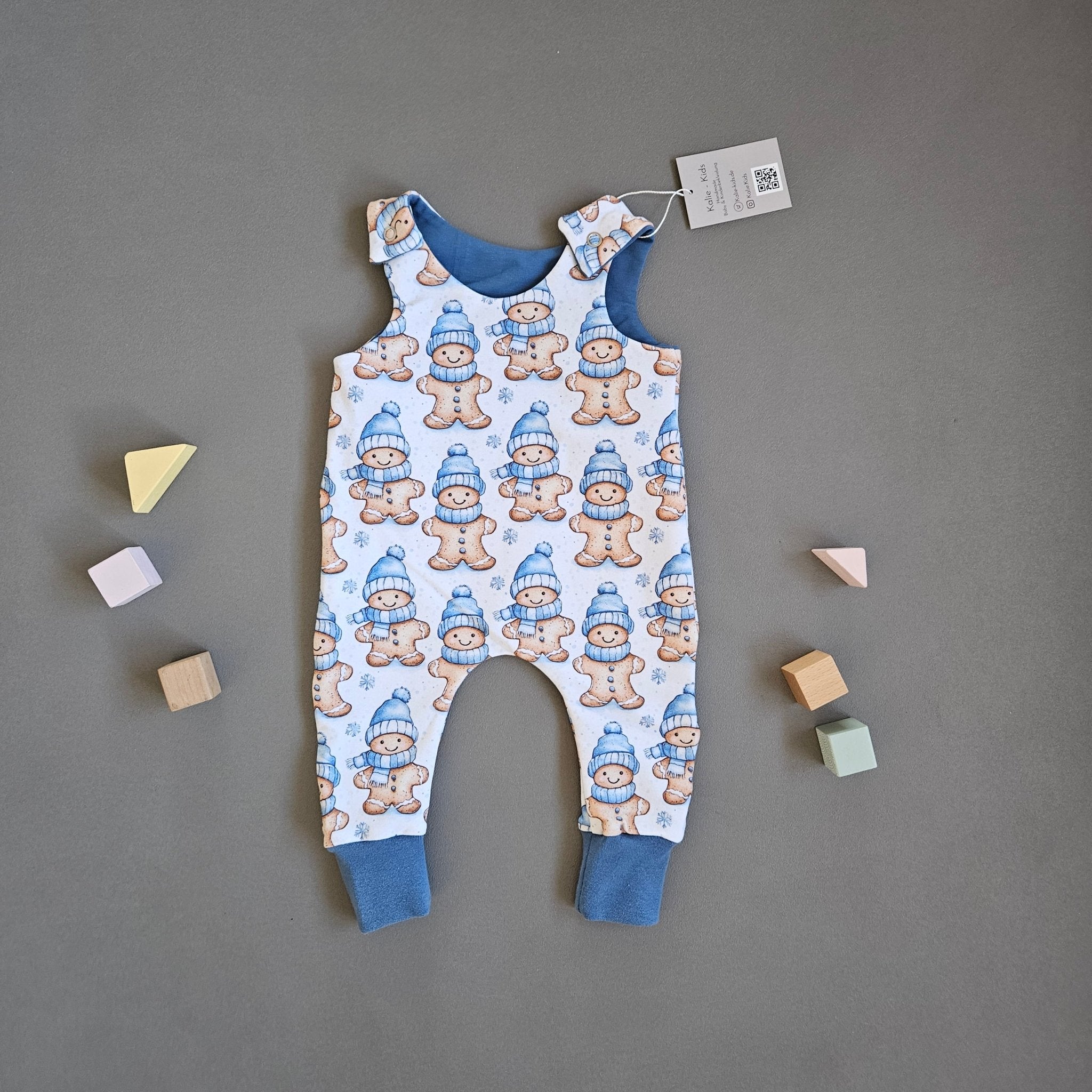 Strampler Gr.62 / Lebkuchenmännchen - Kalie - Kids