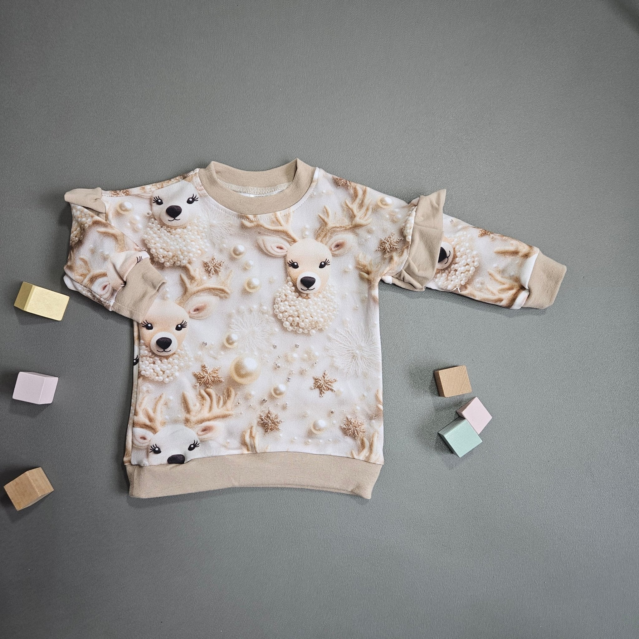 Pullover Gr.80 / Reh beige - Kalie - Kids