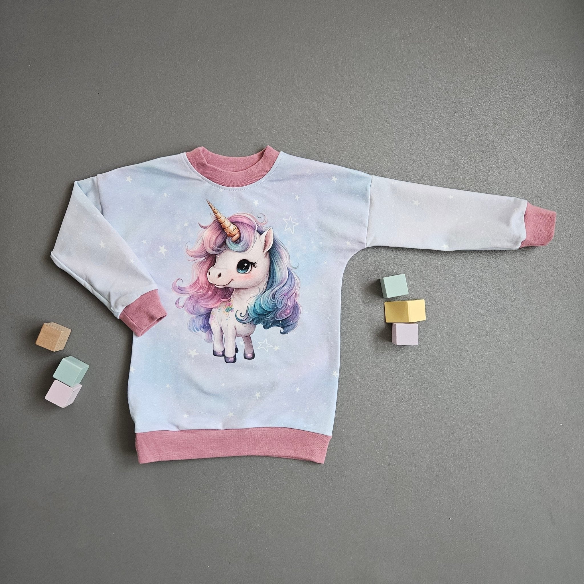 Pullover Gr.110 / Einhorn - Kalie - Kids