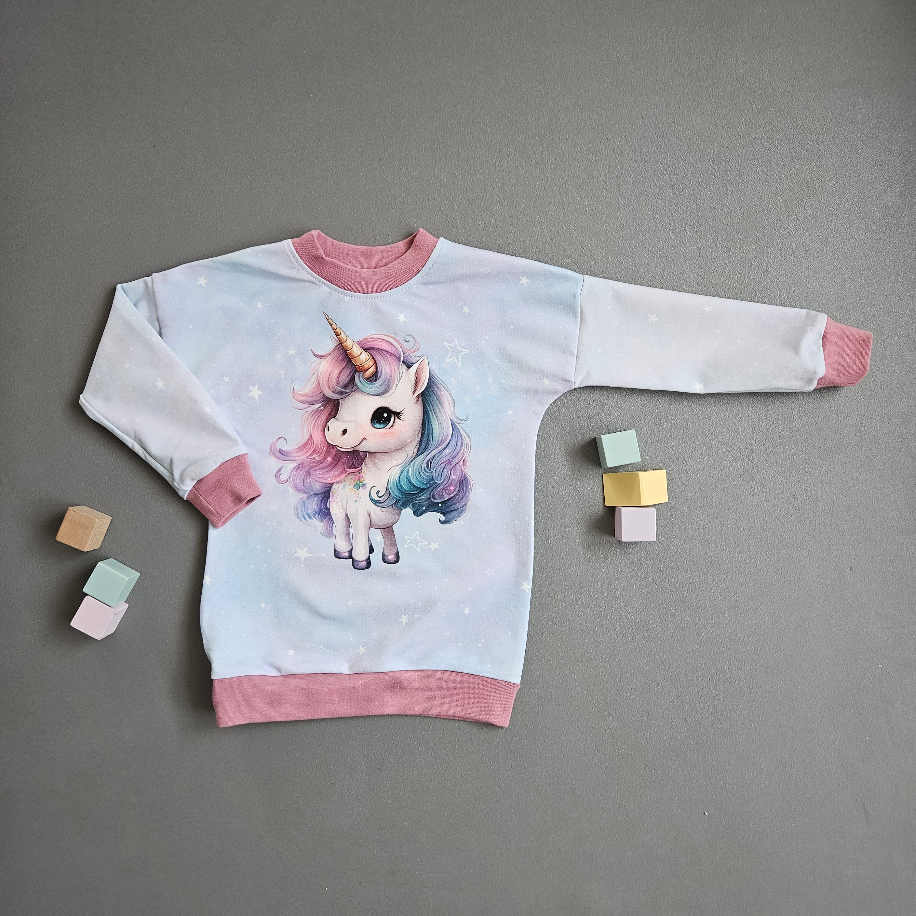 Pullover Gr.92 / Einhorn