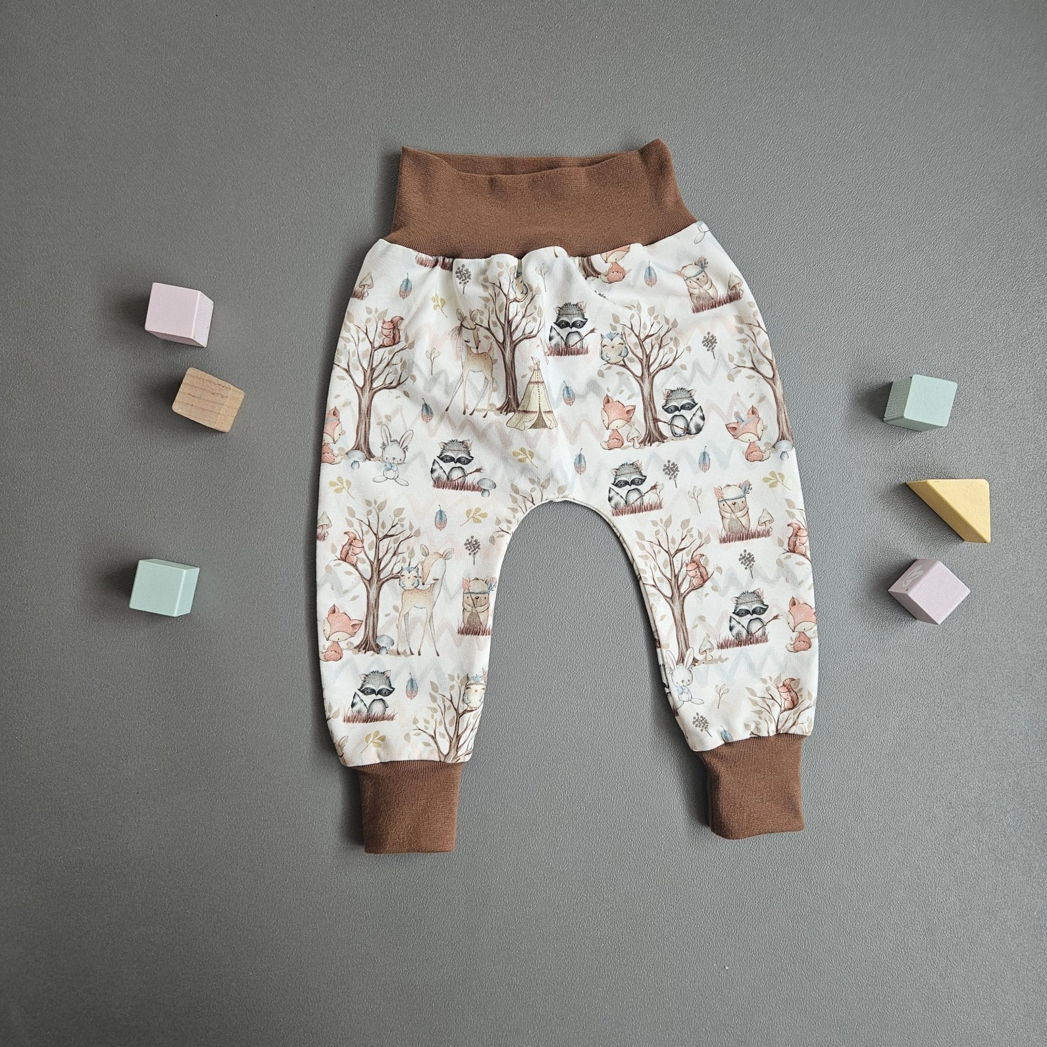 Pumphose Gr.80 / Waldtiere - Kalie - Kids