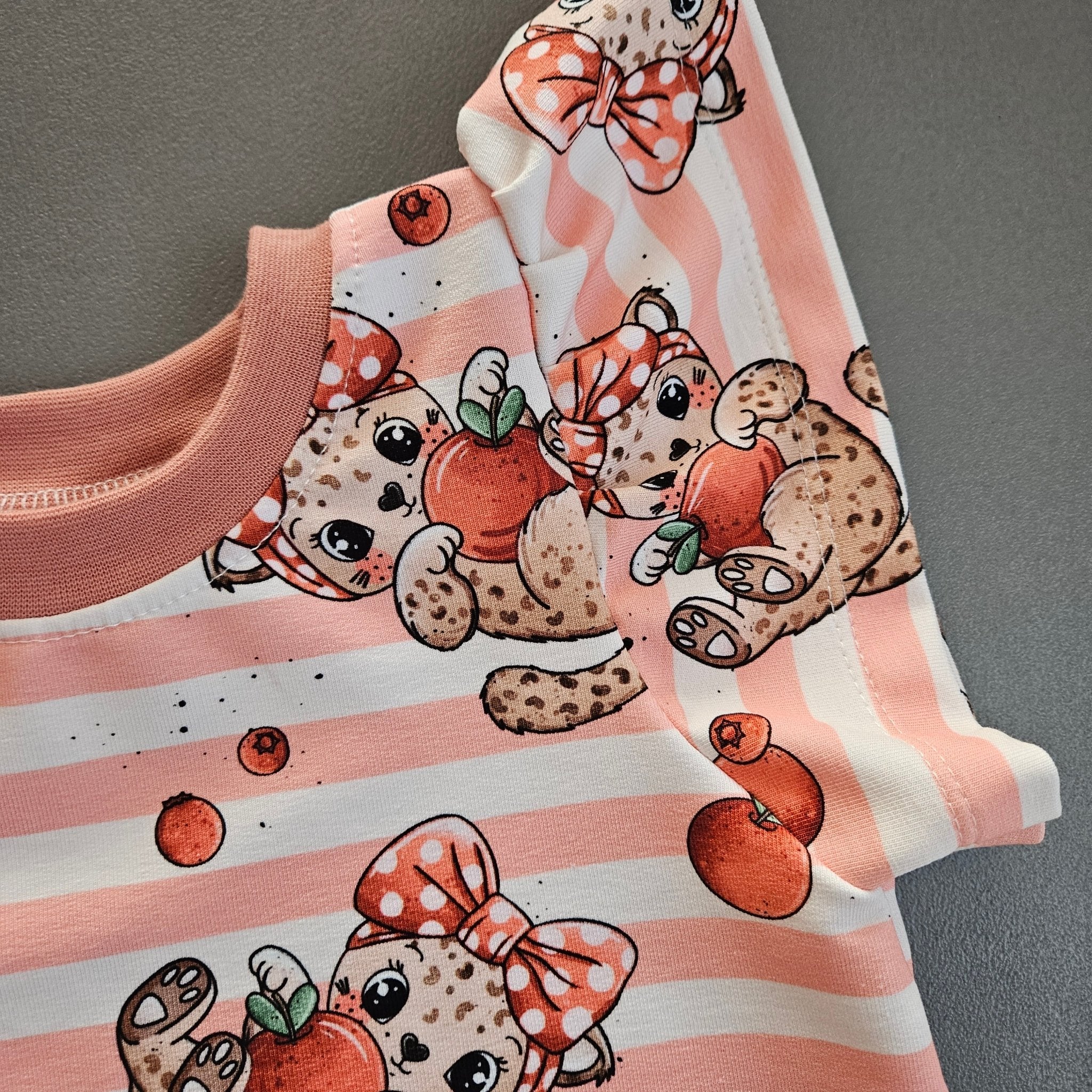 T-Shirt Gr.92 / Berry Kitty - Kalie - Kids