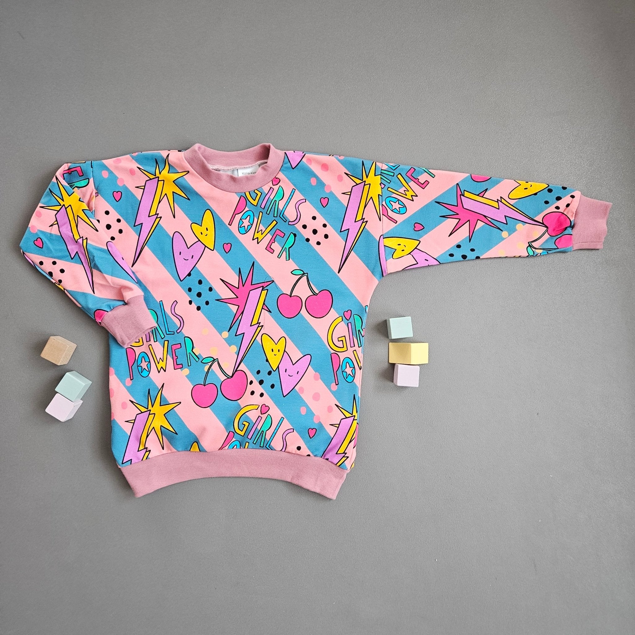 Pullover Gr.110 / Girls Power - Kalie - Kids