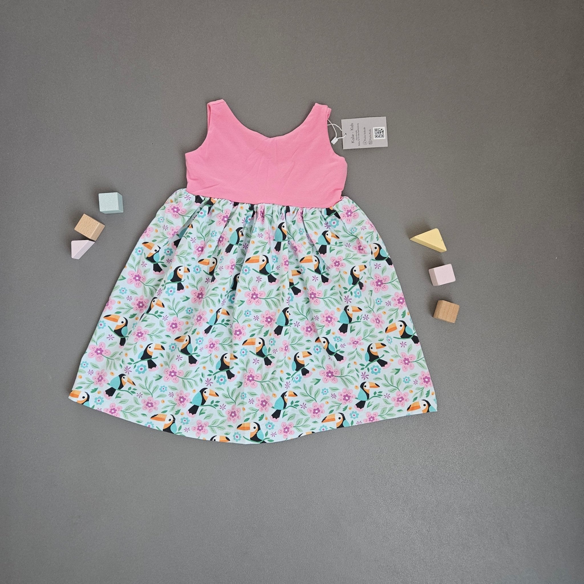 Trägerkleid Gr.86 / Tukan - Kalie - Kids