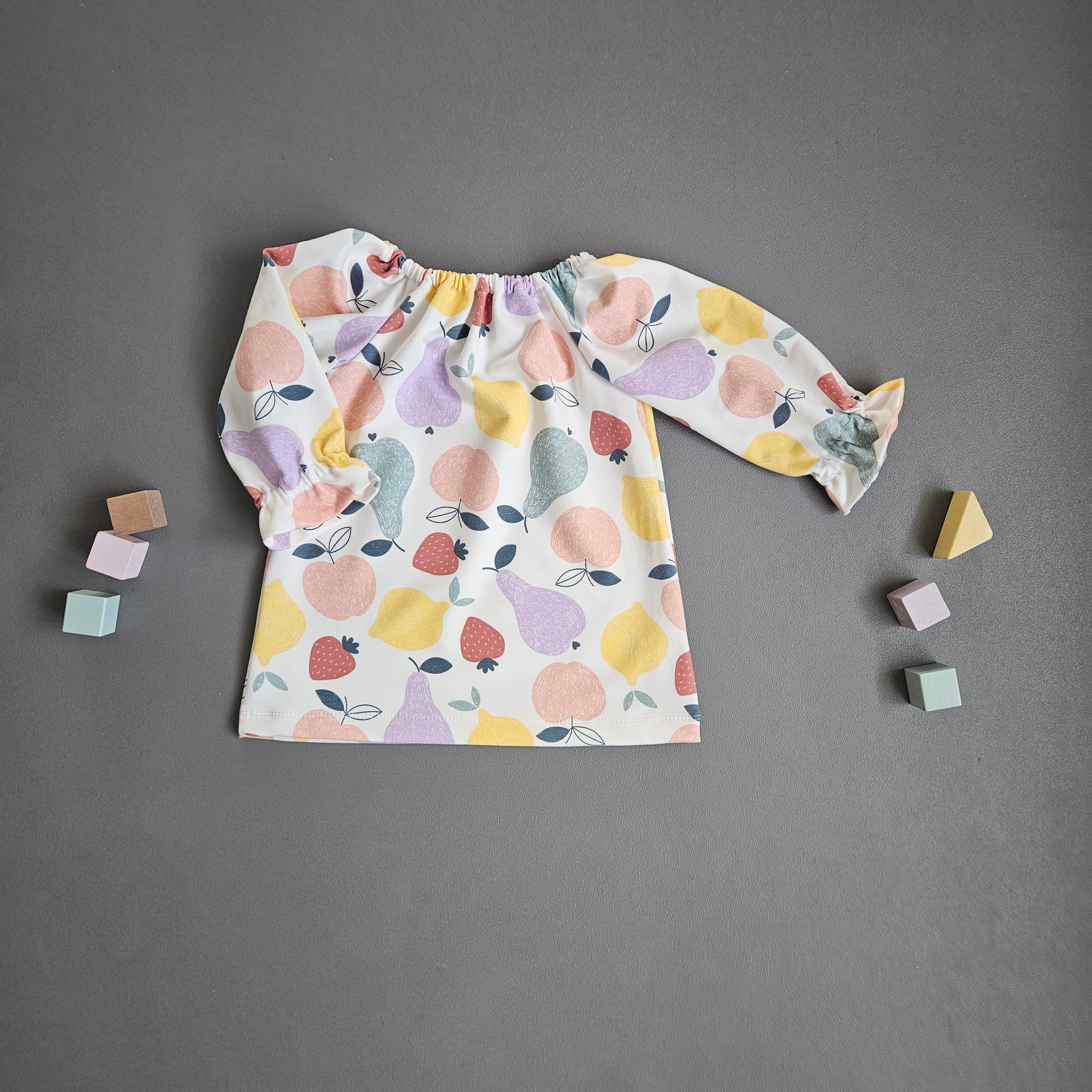 Bluse Gr.80 / Früchte