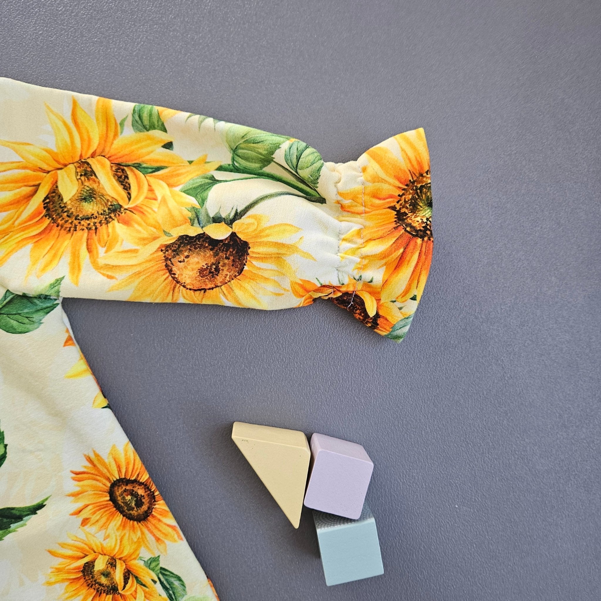 Bluse Gr.74 / Sonnenblumen - Kalie - Kids